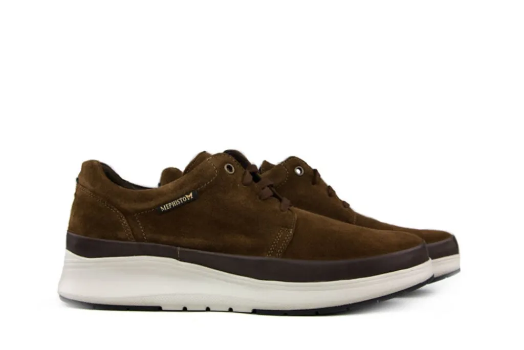 Veterschoenen^Mephisto Veter Josselin Brown