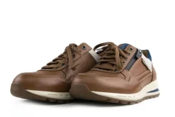 Veterschoenen^Mephisto Veterschoen Bradley Randy Bruin