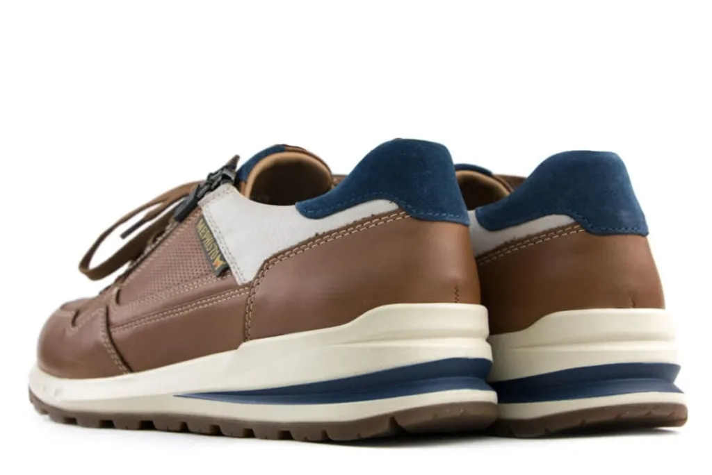 Veterschoenen^Mephisto Veterschoen Bradley Randy Bruin
