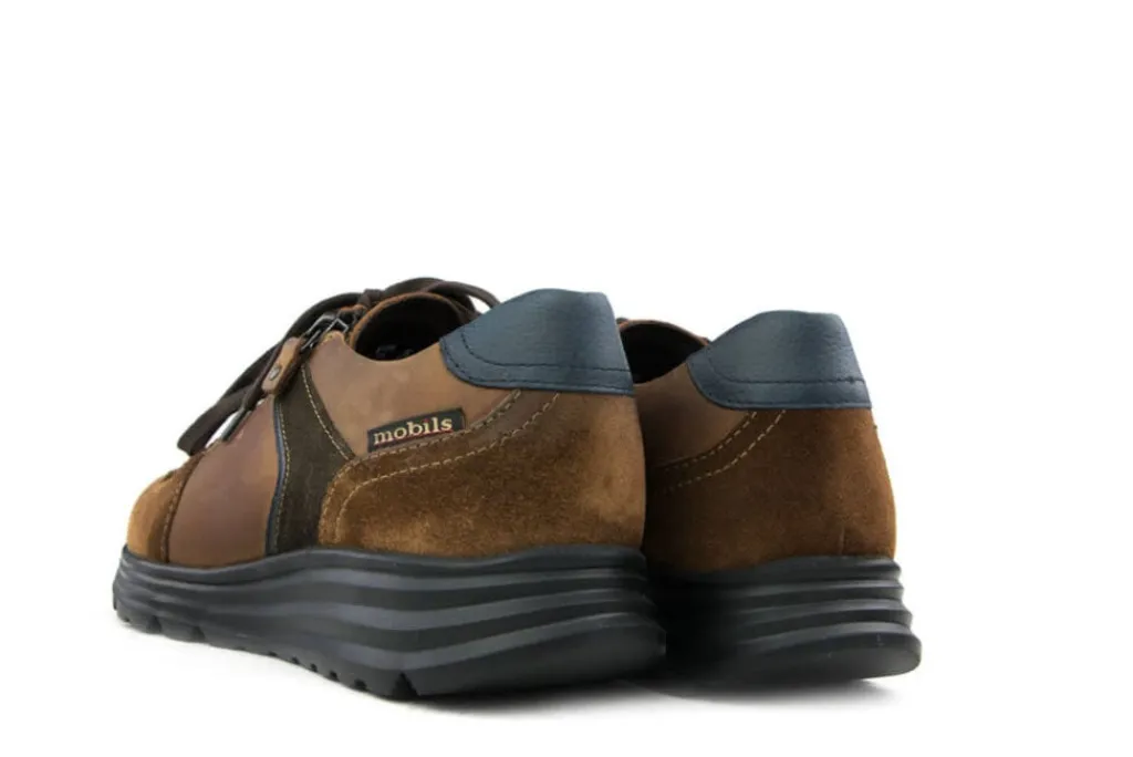 Veterschoenen^Mephisto Veterschoen Brayan Bruin
