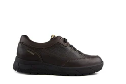 Veterschoenen^Mephisto Veterschoen Riko Donkerbruin