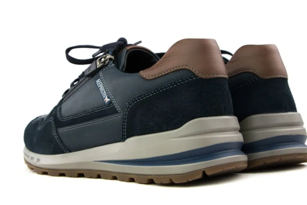 Veterschoenen^Mephisto Veterschoenen Bradley Velsport Blauw