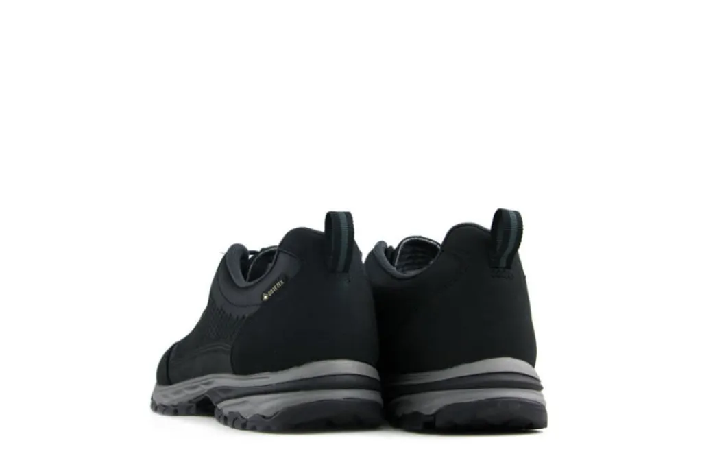 Wandelschoenen^Meindl Miendl Veterschoen Montreal GTX Zwart