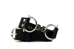 Riemen | Meisjesaccesoires^Nik & Nik Riem Zwart Nomi Waist Belt