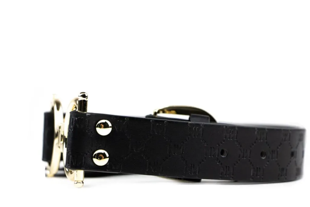Riemen | Meisjesaccesoires^Nik & Nik Riem Zwart Nomi Waist Belt