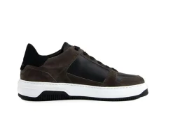 Sneakers^Nubikk Basket Court Dark Grey Suede Black