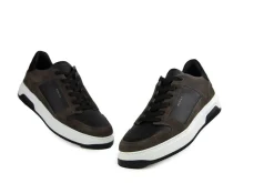 Sneakers^Nubikk Basket Court Dark Grey Suede Black