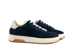 Sneakers^Nubikk Basket Court Miele Blue Suede