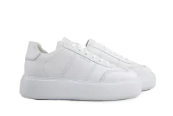 Sneakers^Nubikk Elise Wing II White Leather