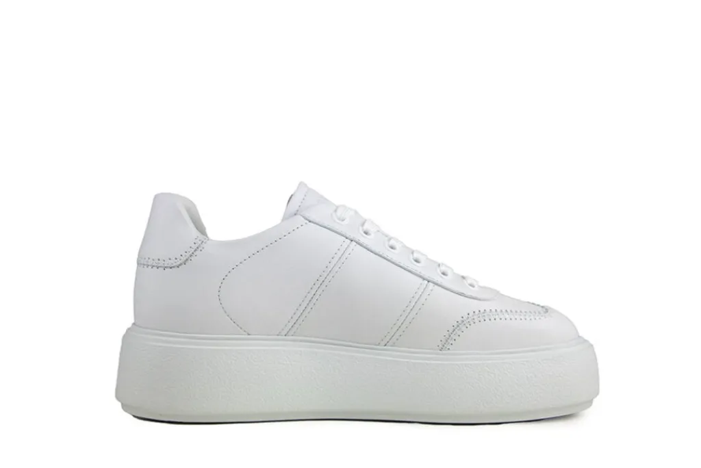 Sneakers^Nubikk Elise Wing II White Leather