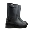 Veterboots En Bikerboots^Nubikk Eve Leva Black Leather