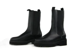 Veterboots En Bikerboots^Nubikk Fae Adams Black Leather