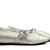 Ballerina's | Loafers / Instappers^Nubikk Gisele Grace Gold Metallic Shiny