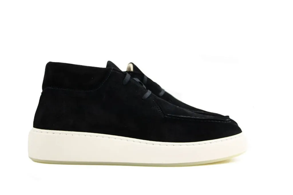 Veterboots En Bikerboot | Sneakers^Nubikk Jiro Gio Black Suede