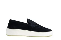 Loafers / Instappers^Nubikk Jiro Mio Dark Blue Suede
