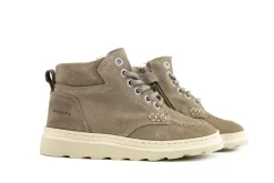 Veterboots^Nubikk Jonah Polar Fur JR Taupe Suede