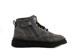 Veterboots^Nubikk Jonah Polar Fur JR Dark Grey Suede
