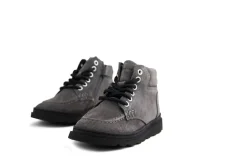 Veterboots^Nubikk Jonah Polar Fur JR Dark Grey Suede