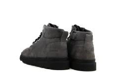 Veterboots^Nubikk Jonah Polar Fur JR Dark Grey Suede