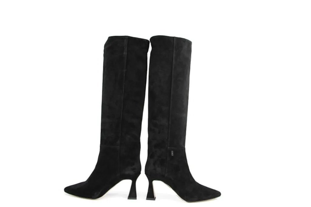 Laarzen^Nubikk Laarzen Ace Belle Black Suede