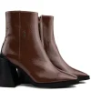 Enkellaarzen^Nubikk Lana Pilar II Brown Patent