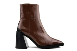 Enkellaarzen^Nubikk Lana Pilar II Brown Patent