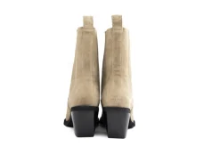 Enkellaarzen^Nubikk Liv Loua Taupe Suede
