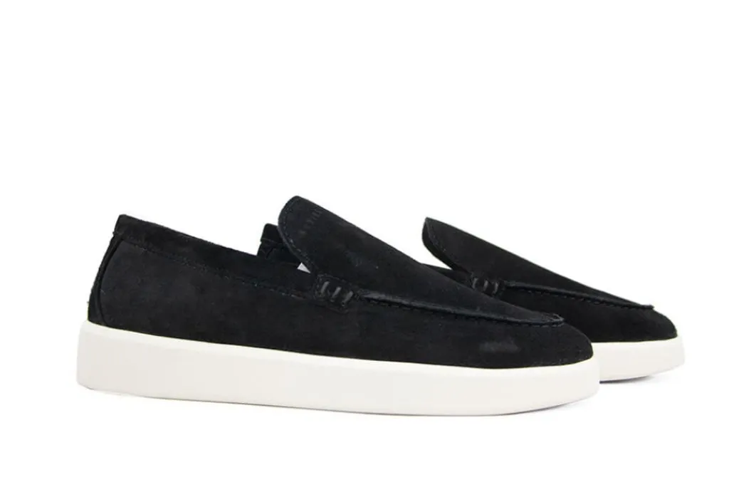 Loafers / Instappers^Nubikk Loafers Joro Mio Black Suede