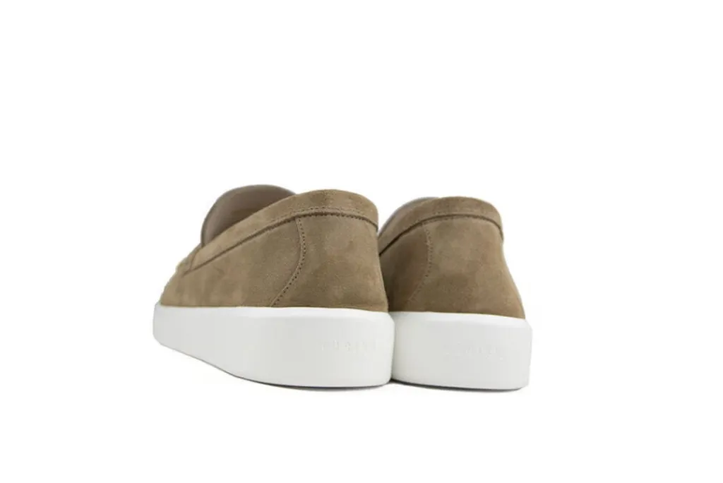 Loafers / Instappers^Nubikk Loafers Joro Mio Taupe Suede