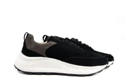 Sneakers^Nubikk Oberon Reese Black Suede Grey