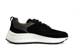 Sneakers^Nubikk Oberon Reese Black Suede Grey