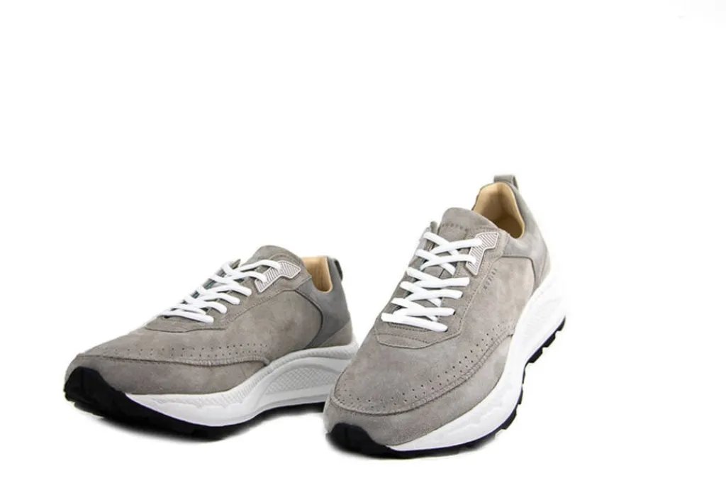 Sneakers^Nubikk Oberon Reese Grey Combi Suede
