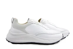 Sneakers^Nubikk Oberon Reese White Leather Black
