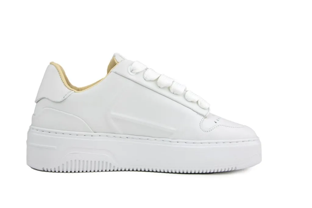 Sneakers^Nubikk Sneakers Basket Cole White Leather