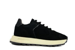 Sneakers^Nubikk Sneakers Rose Nomad Fur Black Suede