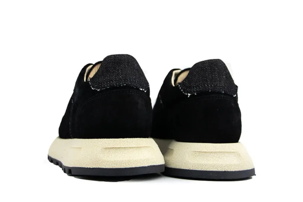 Sneakers^Nubikk Sneakers Rose Nomad Fur Black Suede