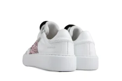Sneakers^Nubikk Vince Wing K White Combi Glitter Pink