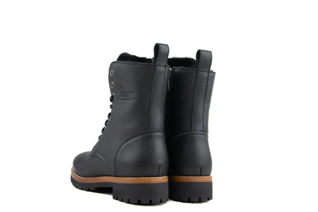 Veterboots En Bikerboots^Panama Jack Boots Frisia Igloo B6 Negro Black