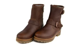 Enkellaarzen^Panama Jack Felina Igloo B28 Cuero Bark