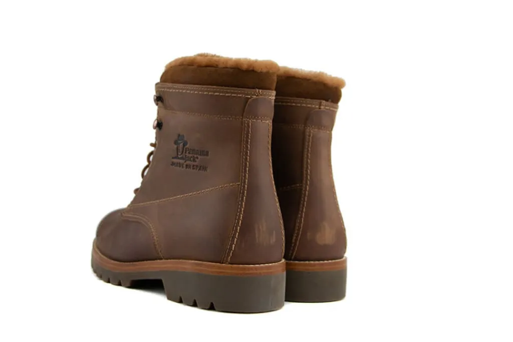 Veterboots En Bikerboot^Panama Jack P03 Aviator Igloo C20 Cuero Bark