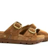 Slippers | Sandalen En Slippers^Panama Jack Slipper Shirley B15 Cuero Bark Velour