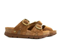 Slippers | Sandalen En Slippers^Panama Jack Slipper Shirley B15 Cuero Bark Velour