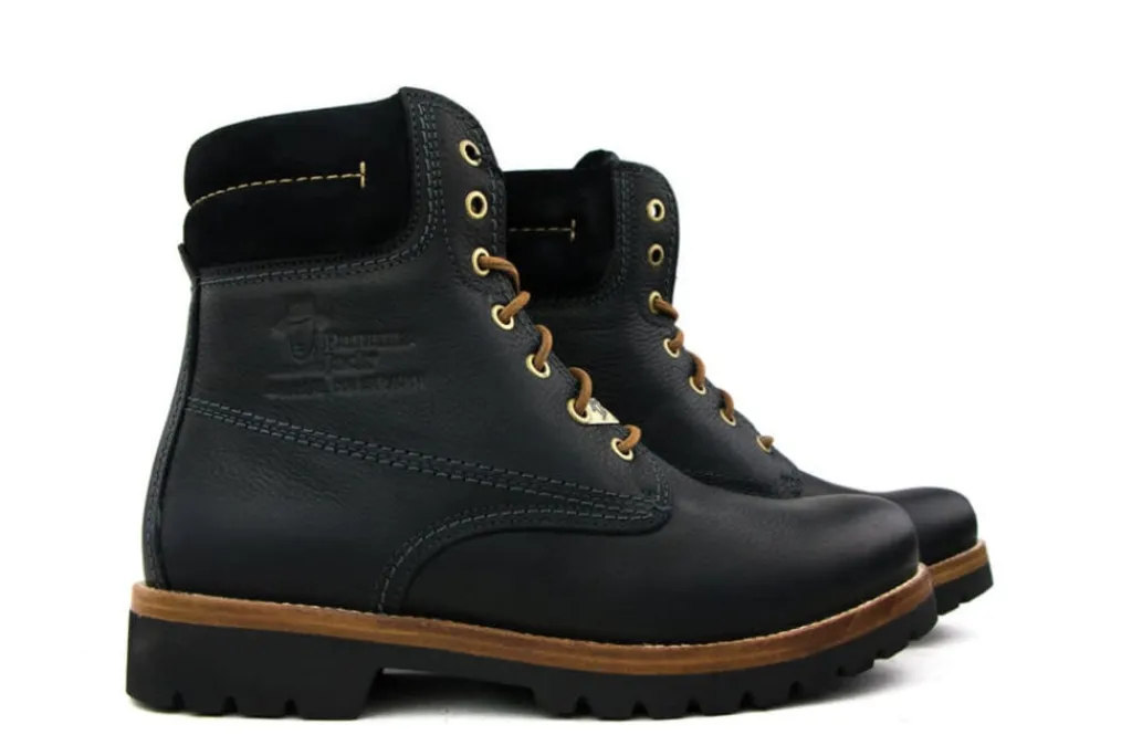 Veterboots En Bikerboot^Panama Jack Veterboots 03 C27 Zwart