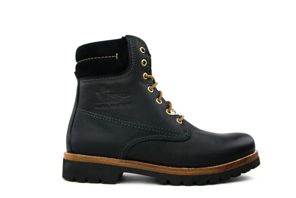 Veterboots En Bikerboot^Panama Jack Veterboots 03 C27 Zwart
