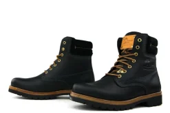 Veterboots En Bikerboot^Panama Jack Veterboots 03 C27 Zwart