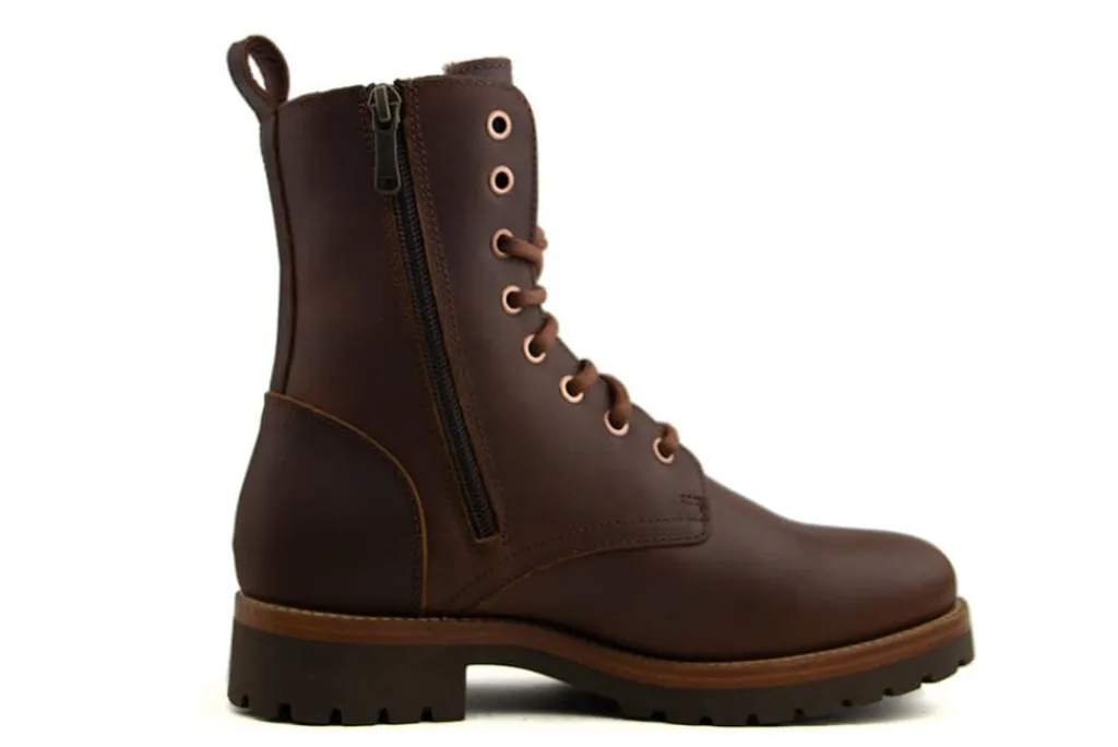 Veterboots En Bikerboots^Panama Jack Veterboots Frisia Igloo B5 Cuero Bark