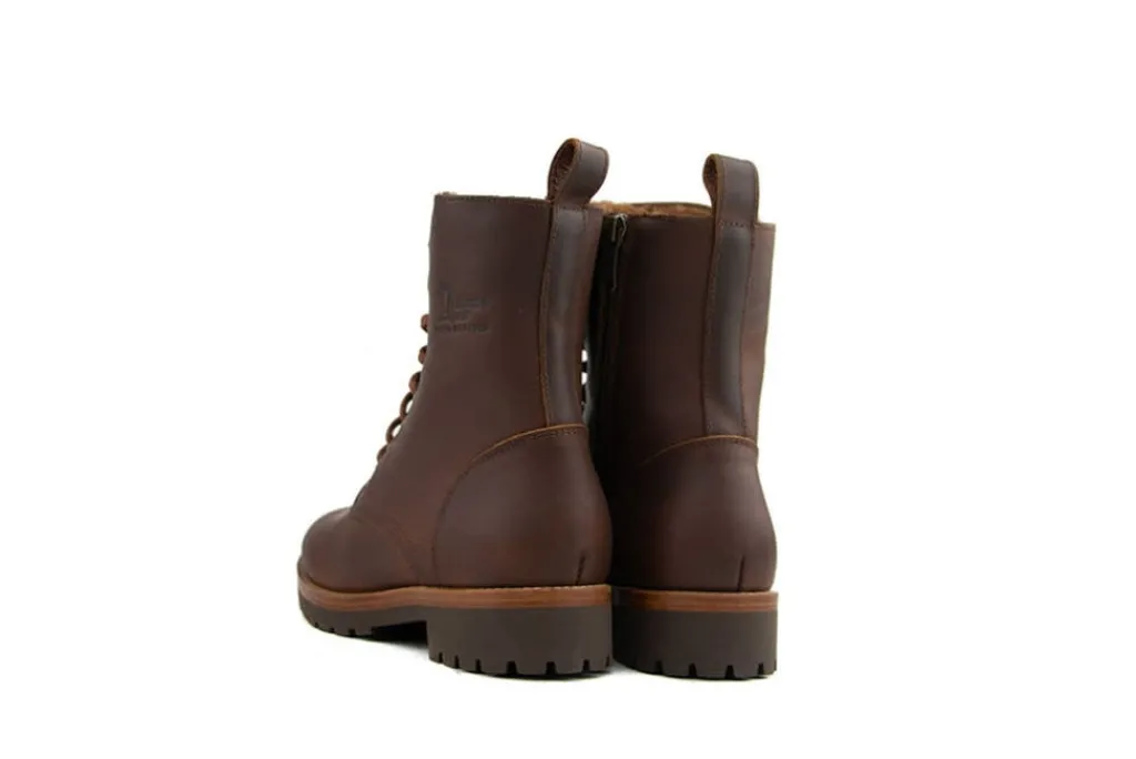 Veterboots En Bikerboots^Panama Jack Veterboots Frisia Igloo B5 Cuero Bark