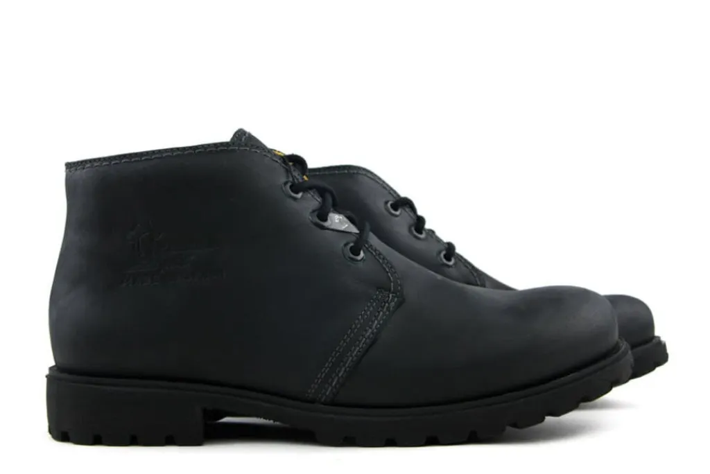 Veterboots En Bikerboot^Panama Jack Veterschoen Zwart