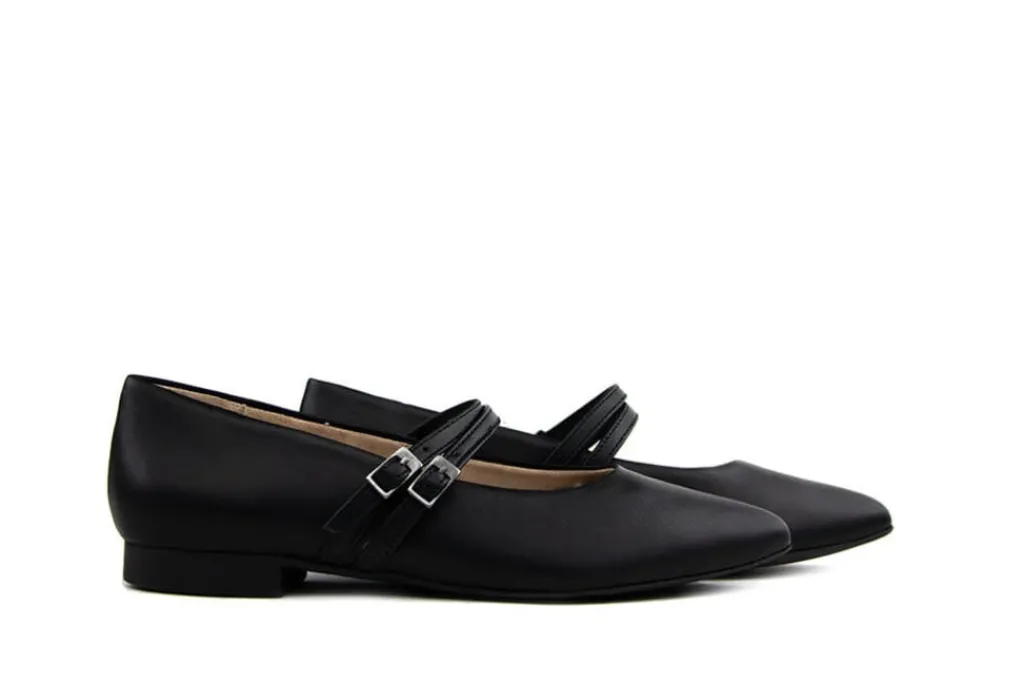 Pumps | Loafers / Instappers^Paul Green Bandschoen Black Softnappa