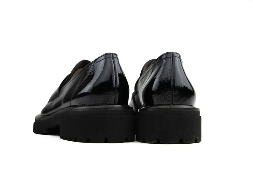 Loafers / Instappers^Paul Green Loafer Black Toffee